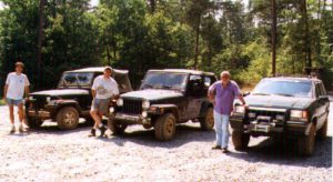 CNC4x4 1st trail ride 1997