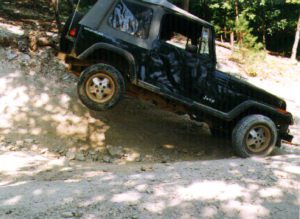 CNC4x4 1st trail ride 1997